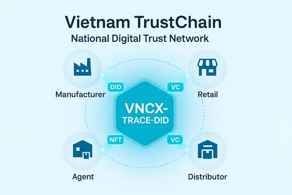 VNCX-TRACE-DID: Hạ tầng truy xuất nguồn gốc bằng Blockchain và Định danh số cho Việt Nam